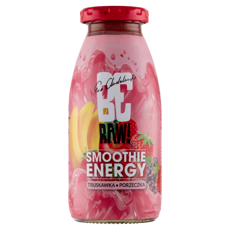 BE RAW! Smoothie - Energy - truskawka i porzeczka