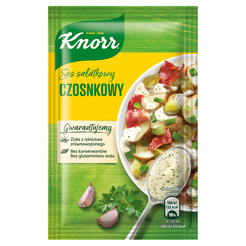 KNORR Sos sałatkowy czosnkowy frisco.pl