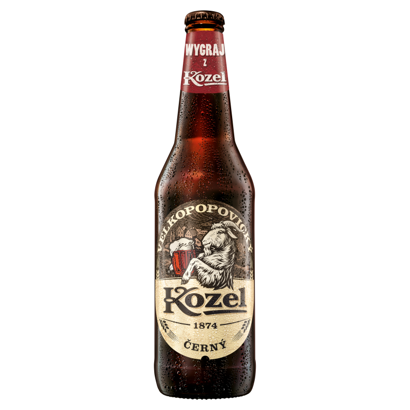 KOZEL Cerny Piwo ciemne (cena zawiera 0,50 zł kaucji za butelkę)