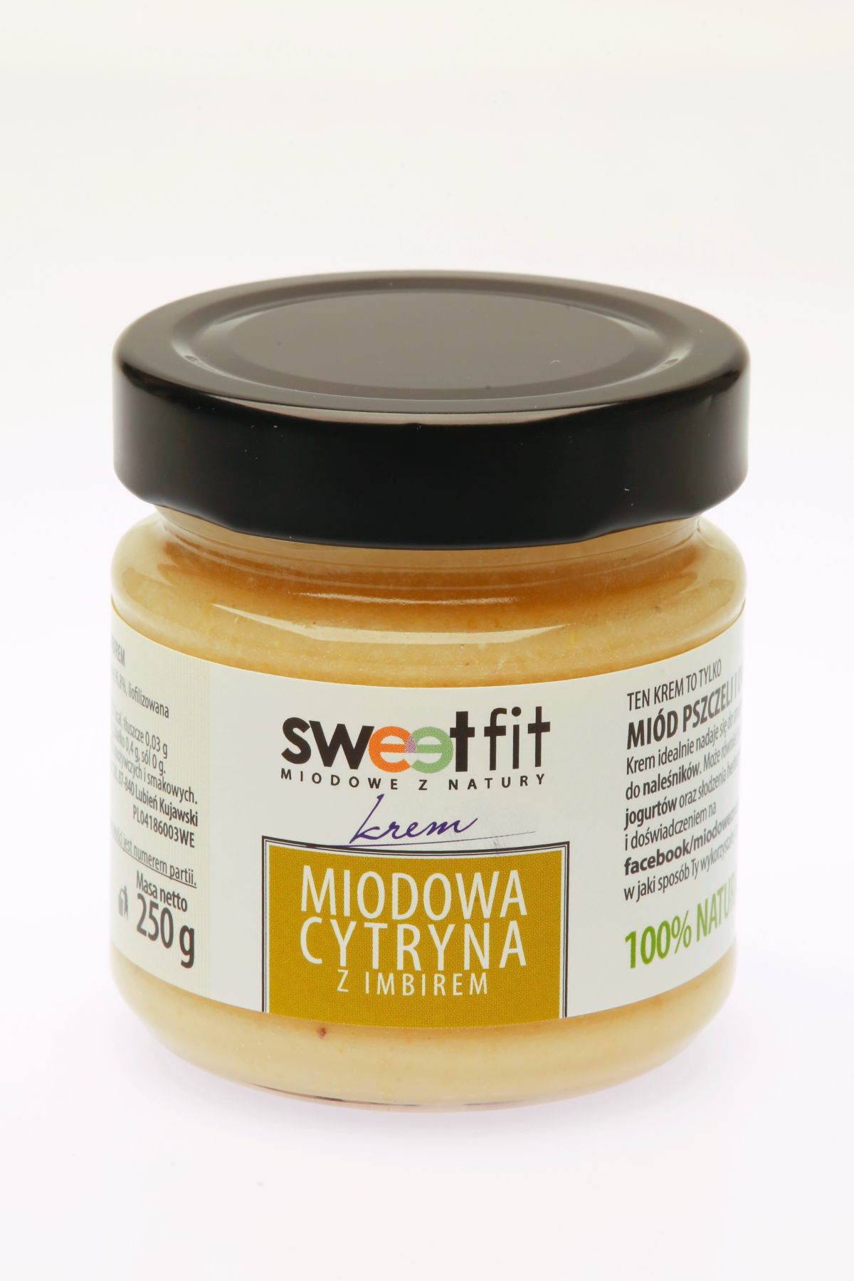 SWEETFIT Miodowa cytryna z imbirem