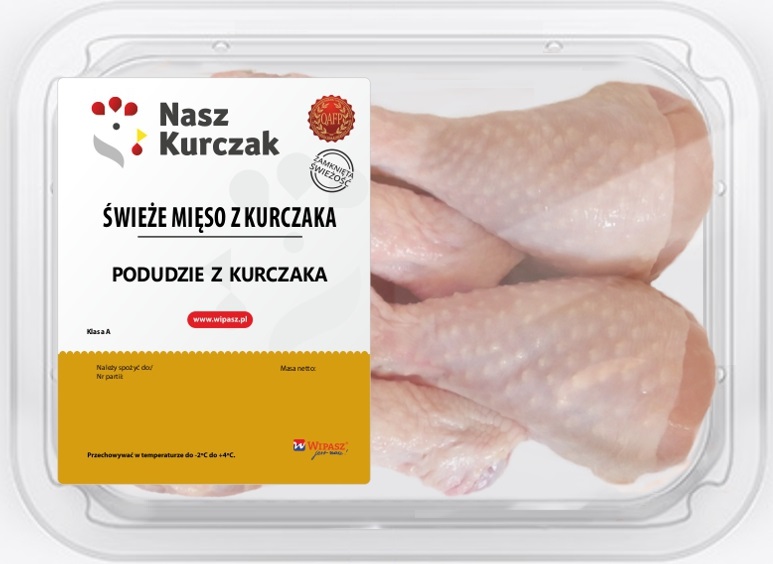 NASZ KURCZAK Podudzie z kurczaka (432g-648g)
