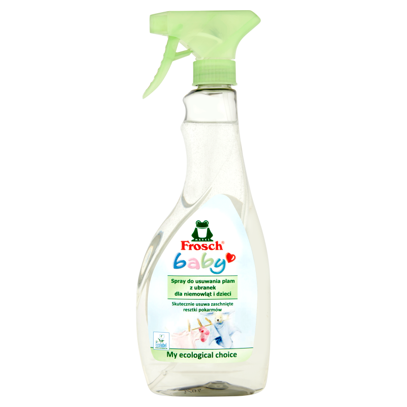 FROSCH BABY Spray do usuwania plam z ubranek dla niemowląt i dzieci