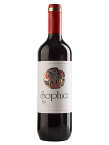 SOPHIA Wino czerwone, połwytrawne