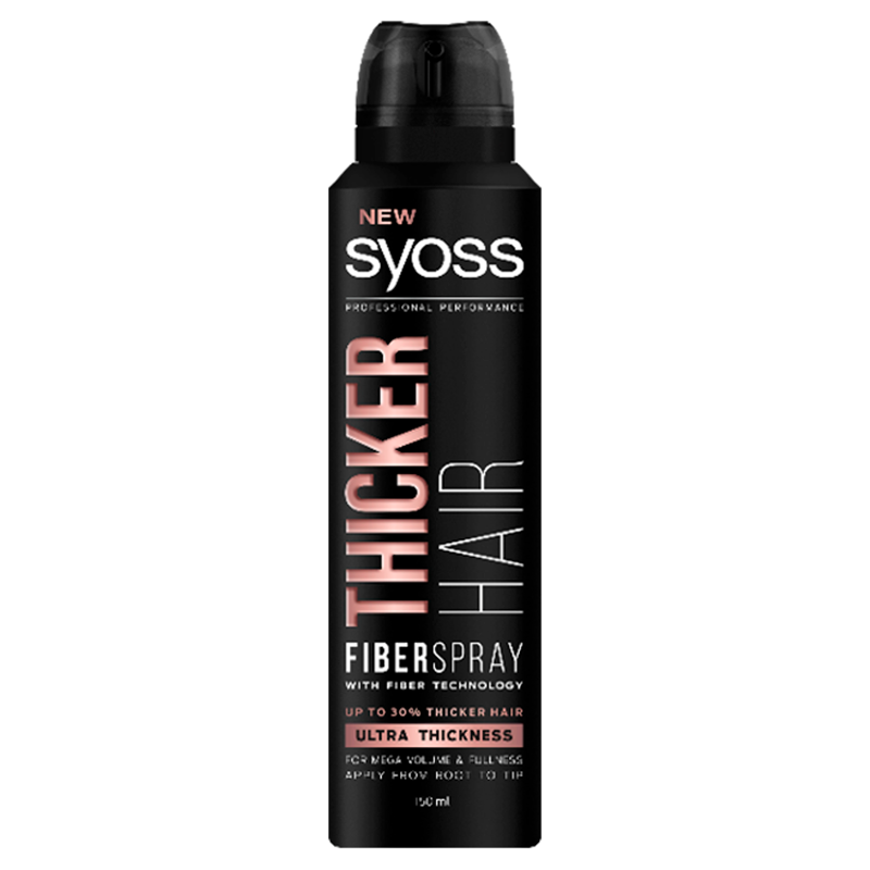 SYOSS Thicker Hair Fiber Lakier do włosów w sprayu pogrubiający i zwiększający objętość