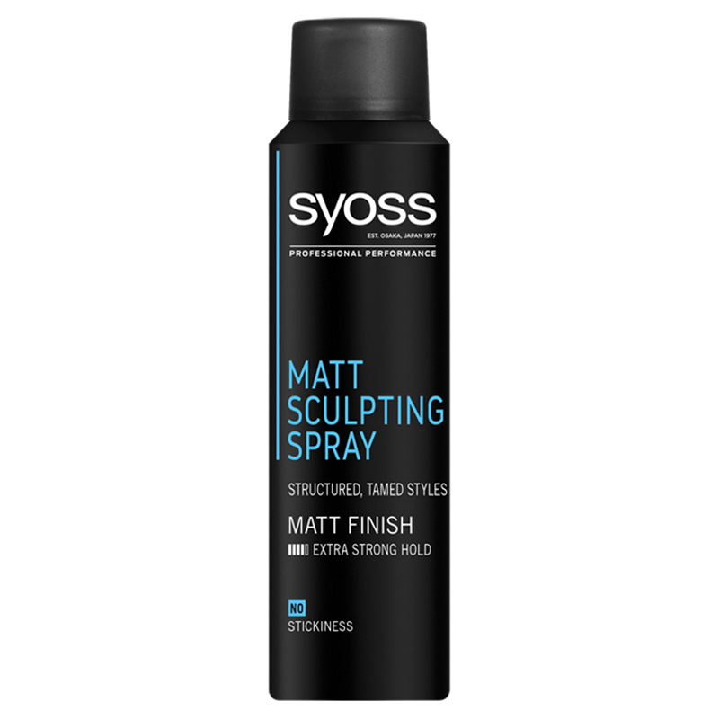 SYOSS Matt Sculpting Spray Spray do włosów nadający matowe wykończenie, ekstramocny