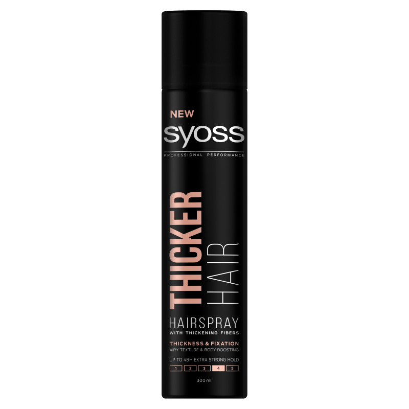 SYOSS Thicker Hair Lakier do włosów pogrubiający, ekstramocny
