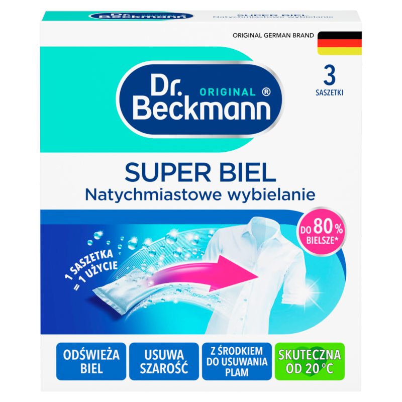 DR.BECKMANN Super Biel w saszetkach- 3 szt. frisco.pl