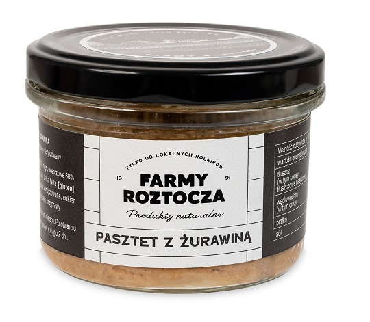 FARMY ROZTOCZA Pasztet z żurawiną