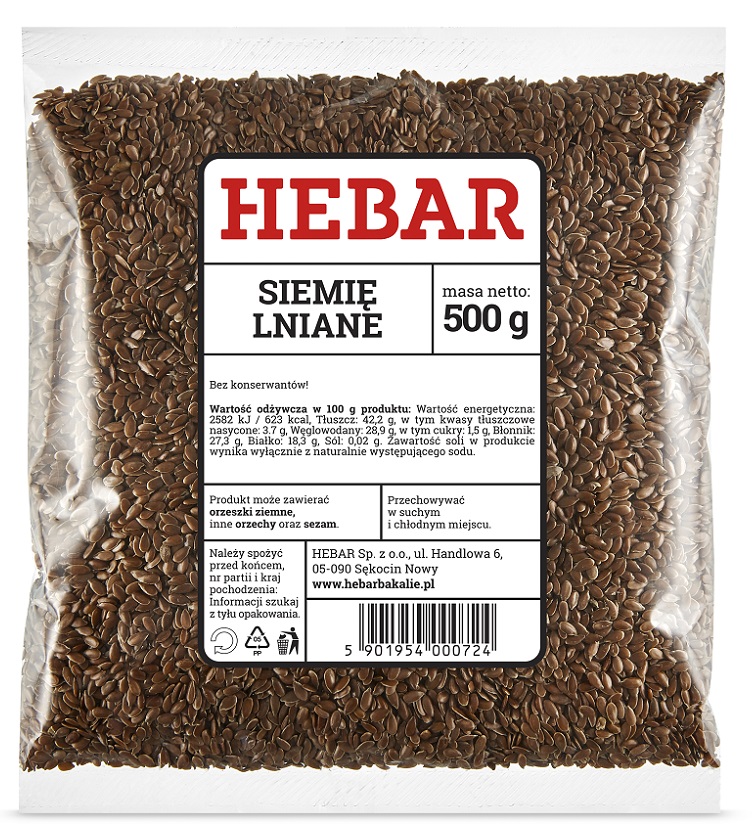 HEBAR Siemię lniane