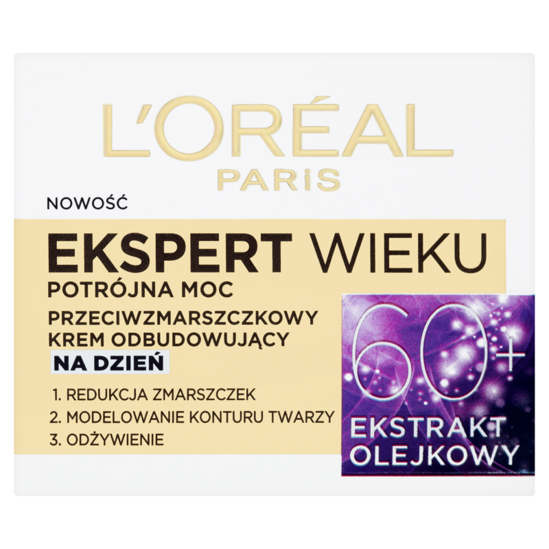 L'ORÉAL Ekspert wieku 60+ Przeciwzmarszczkowy krem odbudowujący na dzień