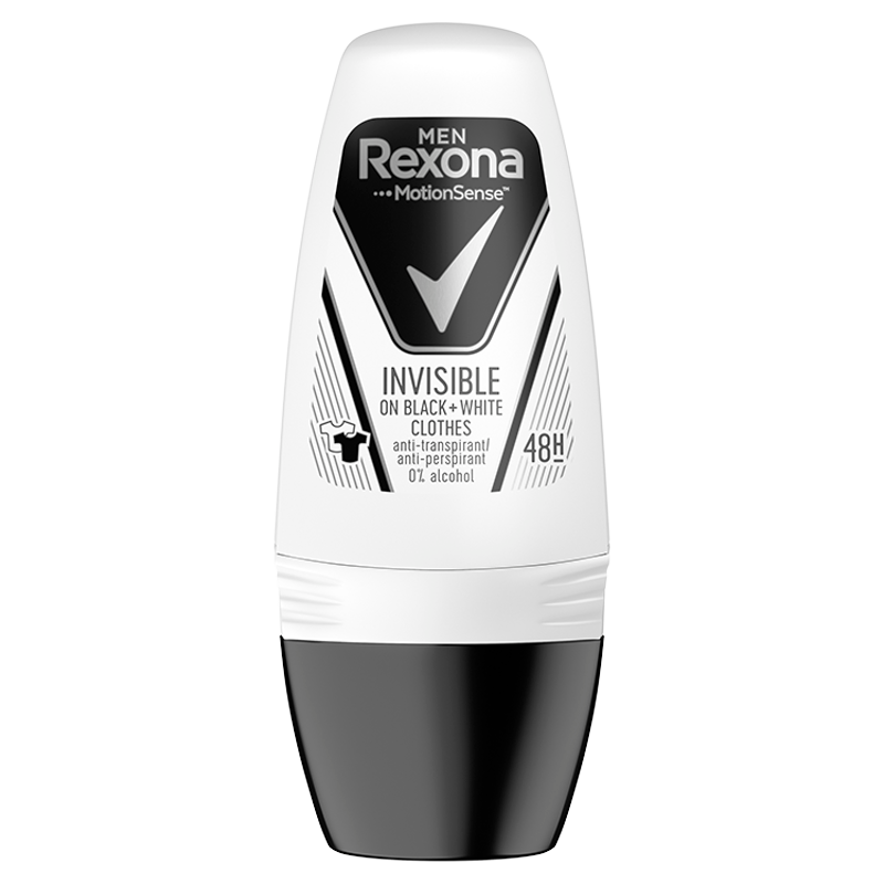 REXONA MEN Antyperspirant w kulce Black+White frisco.pl