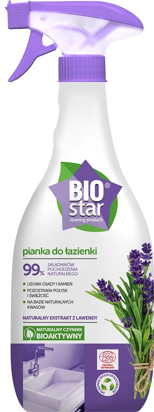 BIOSTAR Pianka do czyszczenia łazienki