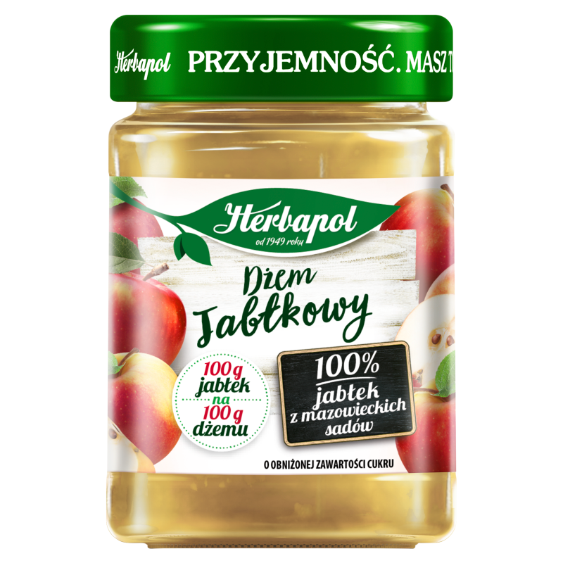HERBAPOL Dżem jabłkowy niskosłodzony frisco.pl