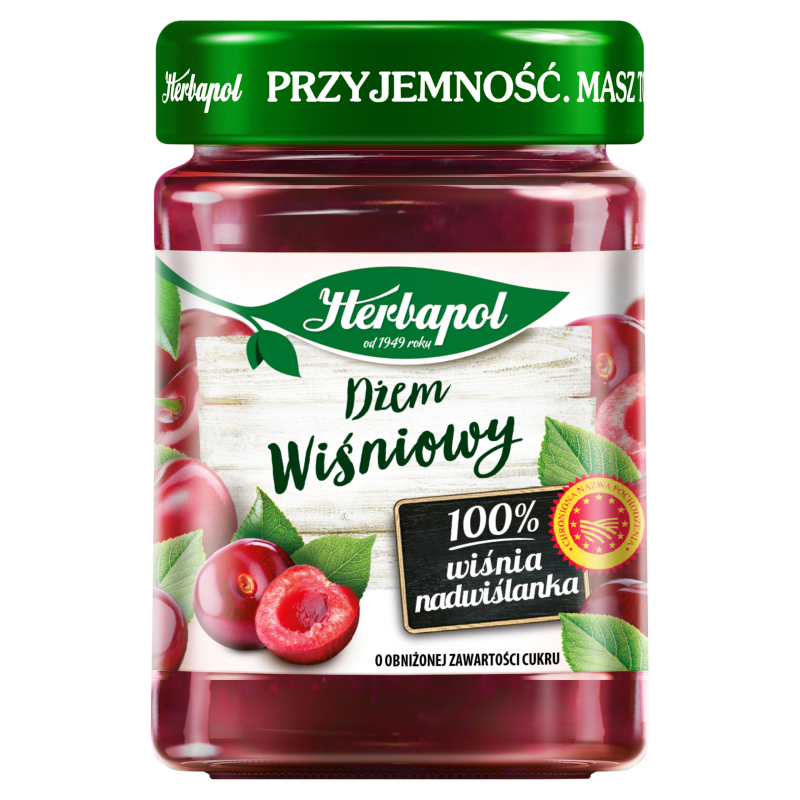 HERBAPOL Dżem wiśniowy niskosłodzony frisco.pl