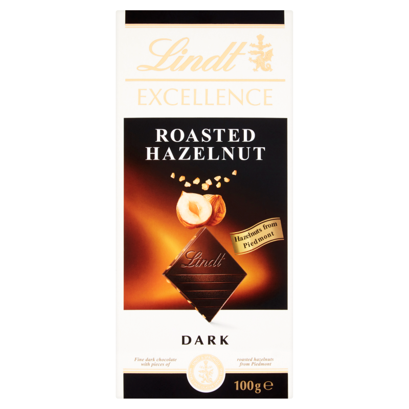 LINDT EXCELLENCE Gorzka czekolada z prażonymi orzechami laskowymi frisco.pl