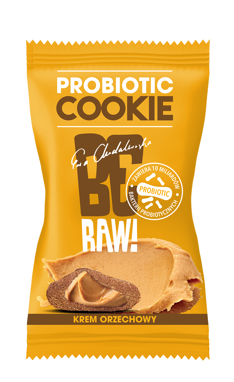 BE RAW! Probiotic Cookie Krem Orzechowy