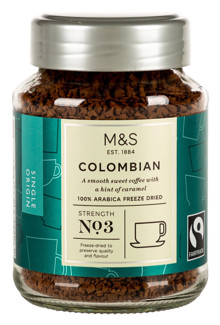 MARKS & SPENCER Kawa rozpuszczalna Colombia (100% Arabica)