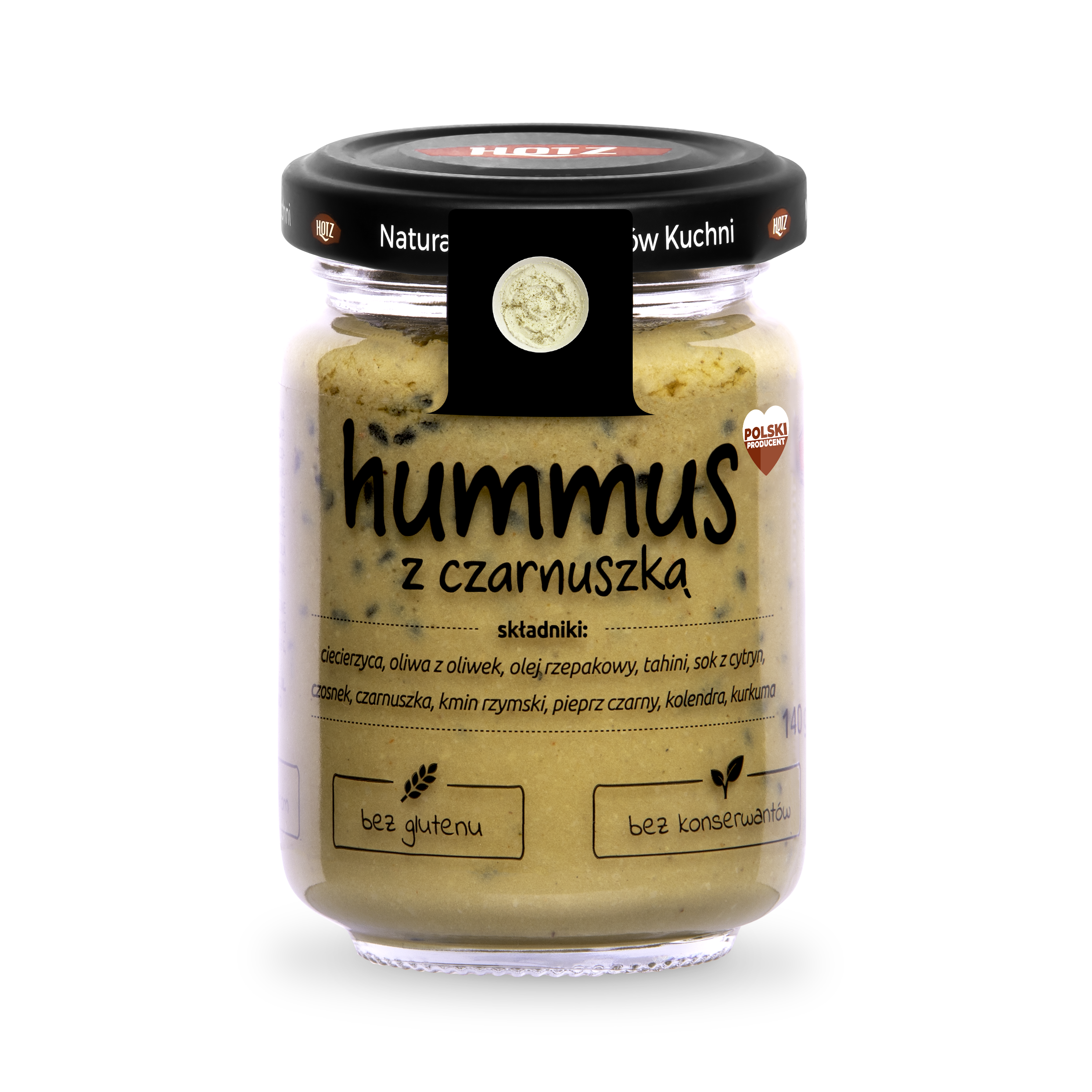 HOTZ Hummus z czarnuszką