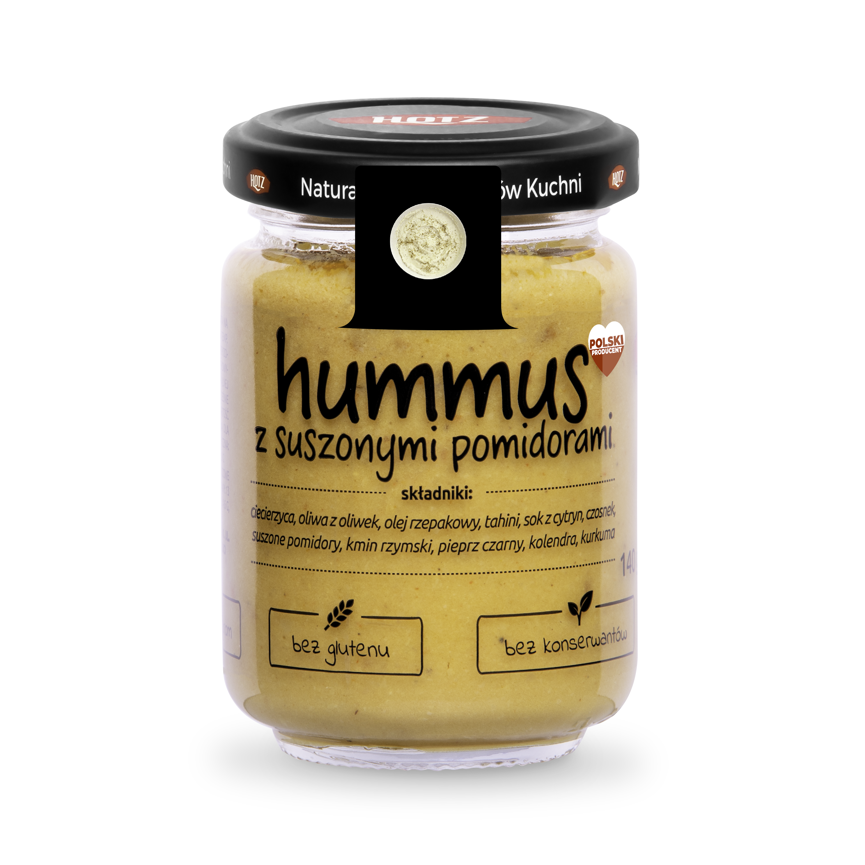 HOTZ Hummus z suszonymi pomidorami