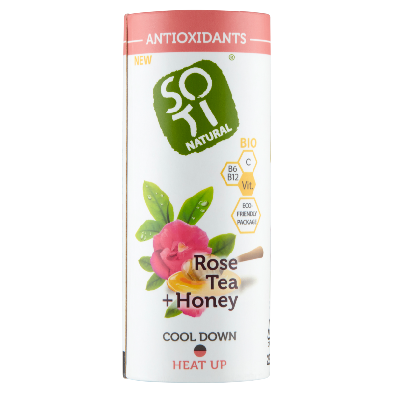 SOTI NATURAL Napar z zielonej herbaty z różą i miodem BIO
