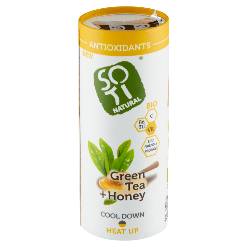 SOTI NATURAL Napar z zielonej herbaty z miodem BIO