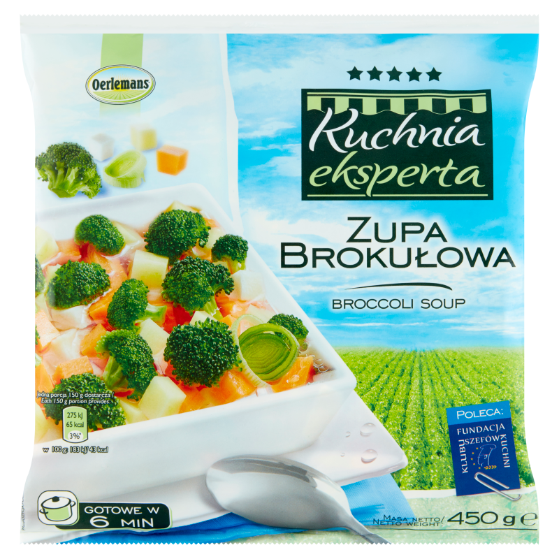OERLEMANS Zupa brokułowa mrożona
