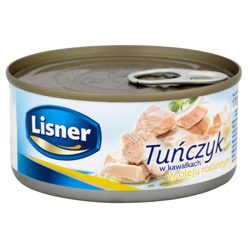LISNER Tuńczyk w kawałkach w oleju roślinnym frisco.pl