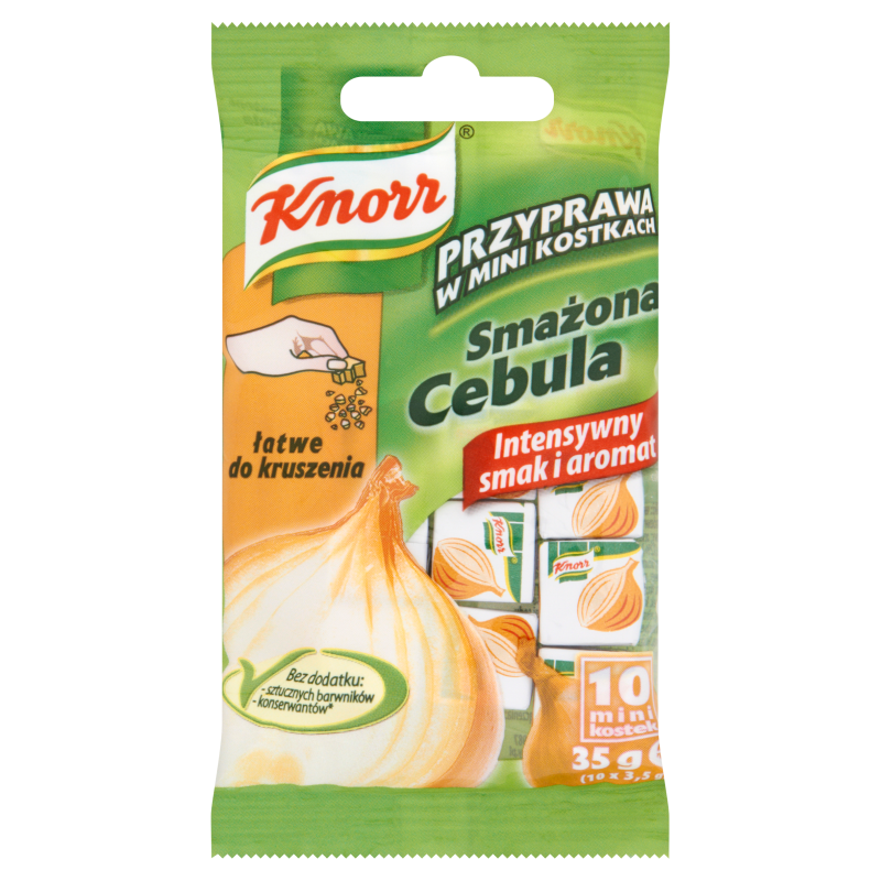 KNORR Cebula smażona - przyprawa w mini kostkach (10 szt.) frisco.pl