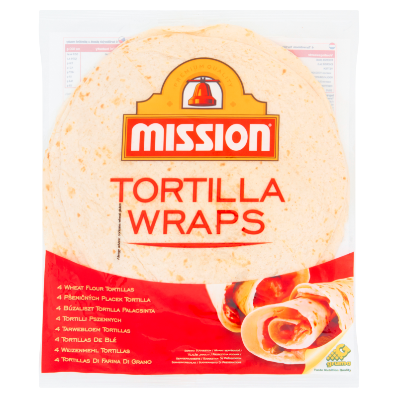 MISSION Tortilla pszenna (4 szt.)