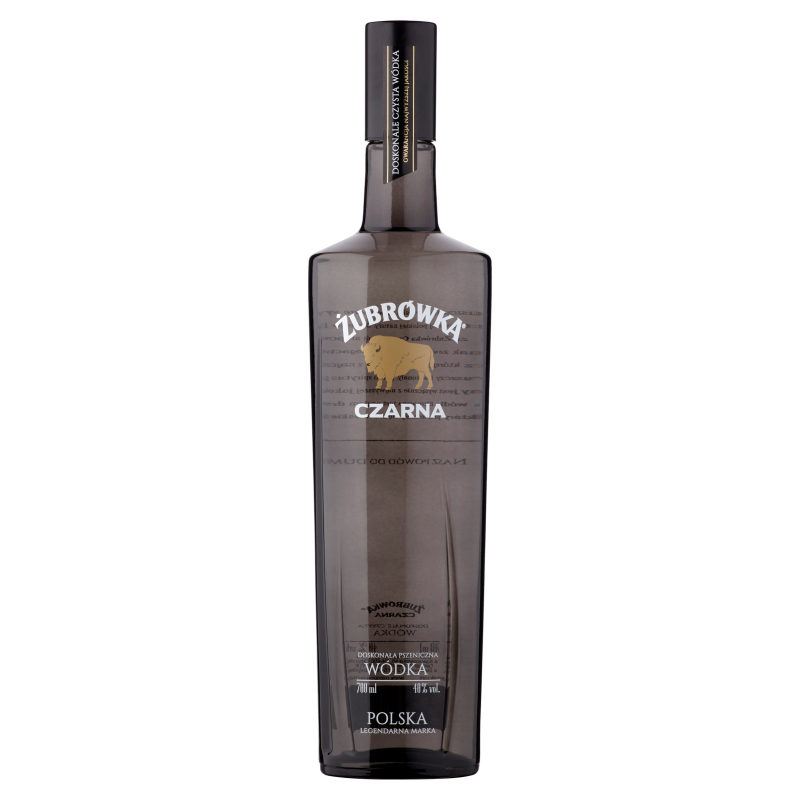 ŻUBRÓWKA Czarna wódka