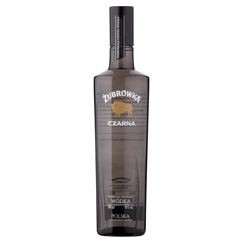 ŻUBRÓWKA Czarna wódka