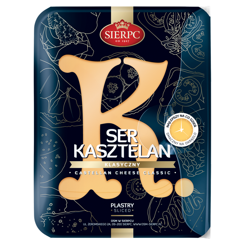 SIERPC Ser Kasztelan Black - plastry frisco.pl