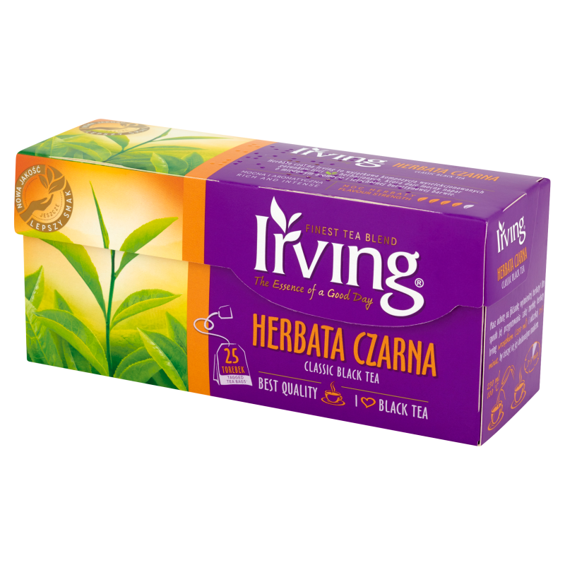 IRVING Herbata czarna 25 torebek ex.