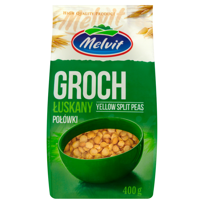 MELVIT Groch łuskany połówki frisco.pl