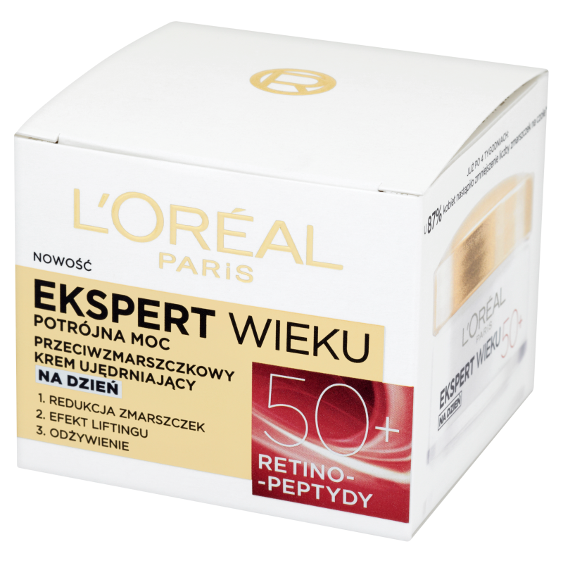 L'ORÉAL Ekspert Wieku 50+ Przeciwzmarszczkowy krem ujędrniający na dzień frisco.pl