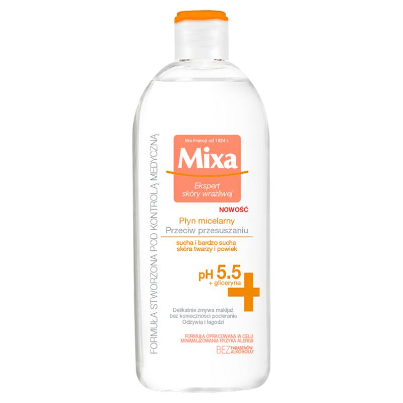 Mixa Płyn micelarny przeciw przesuszaniu