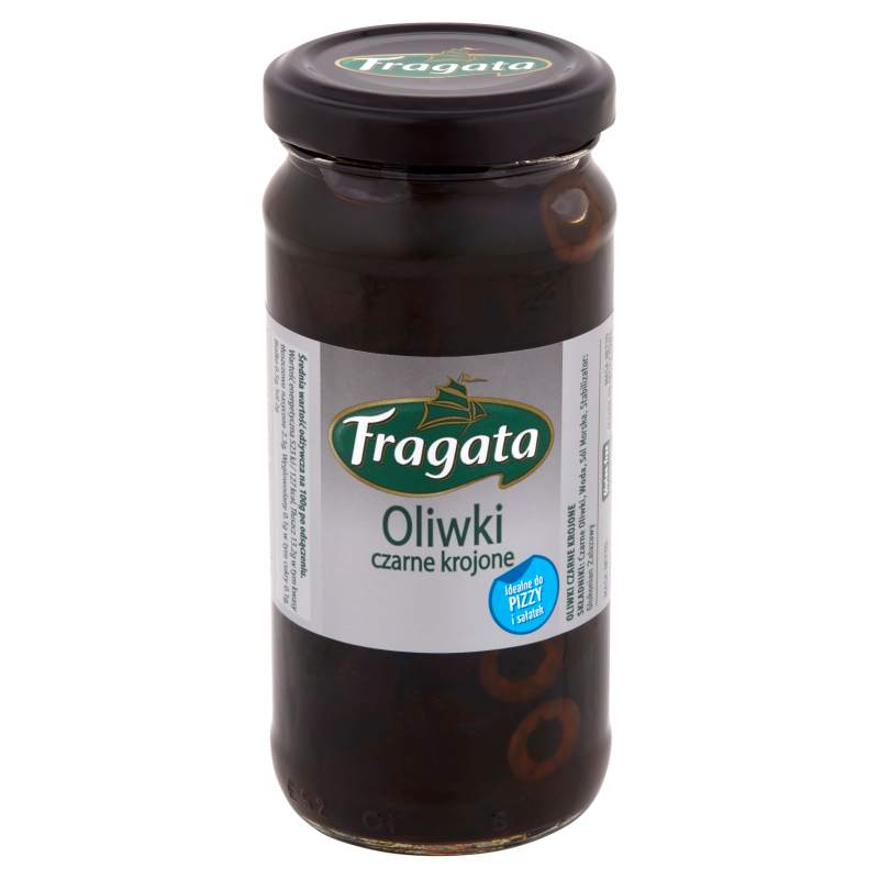 FRAGATA Oliwki czarne krojone
