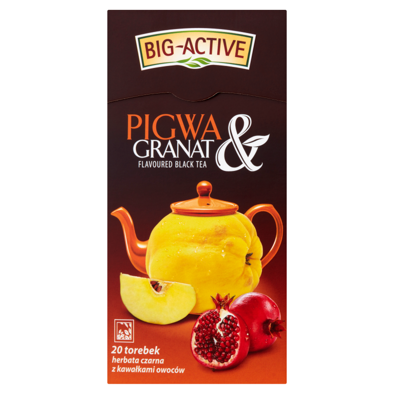 BIG-ACTIVE Herbata czarna Pigwa&Granat 20 torebek frisco.pl
