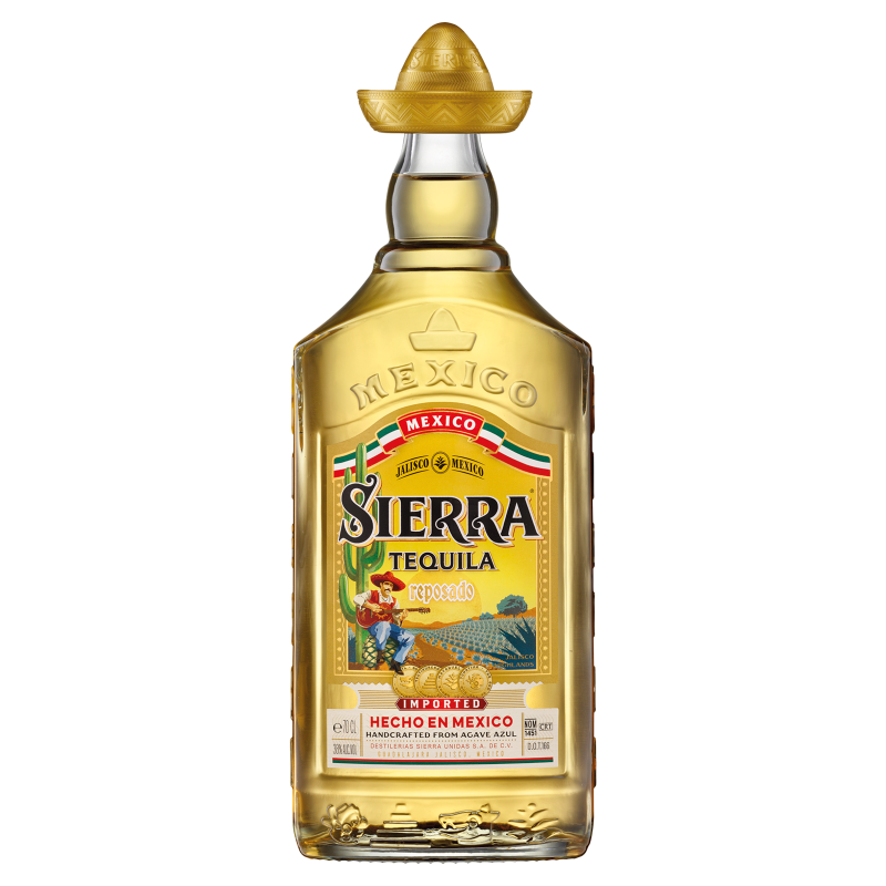 SIERRA Gold Tequila