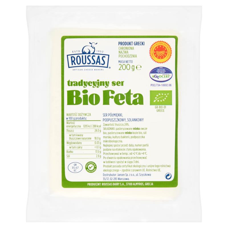 ROUSSAS Ser Feta D.O.P. BIO