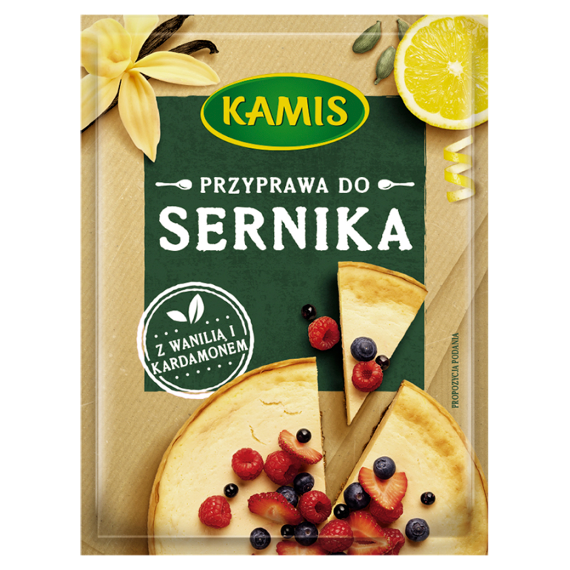 KAMIS Przyprawa do sernika i mas serowych frisco.pl