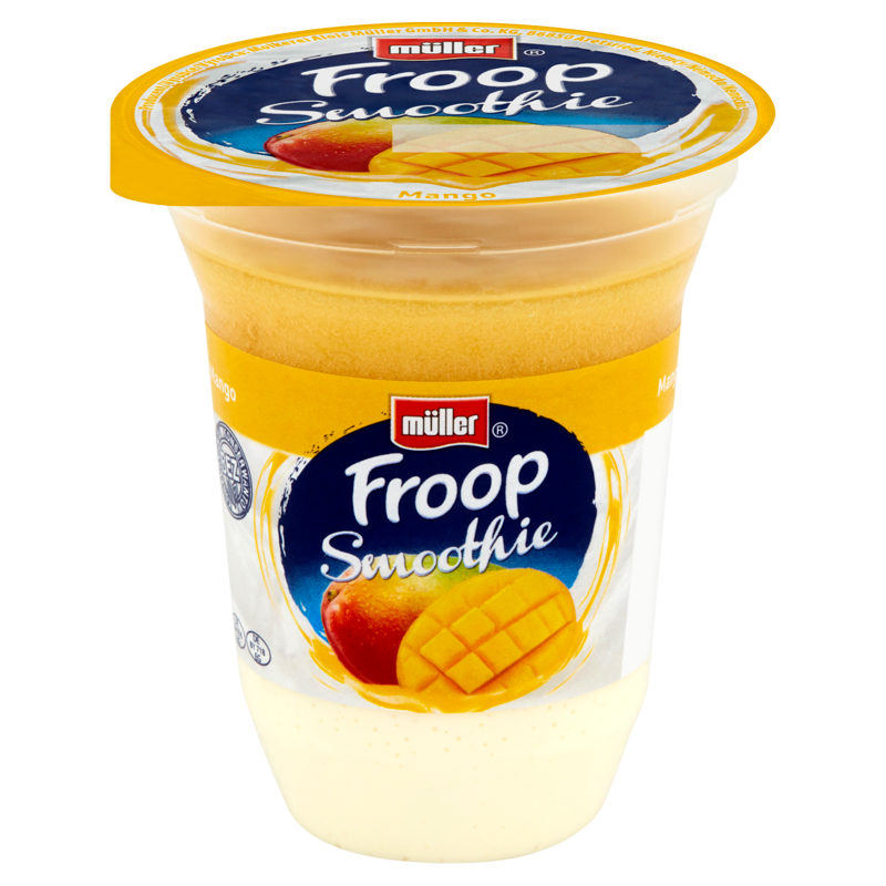 MULLER Froop 150 smaku o musem z Jogurt mango g