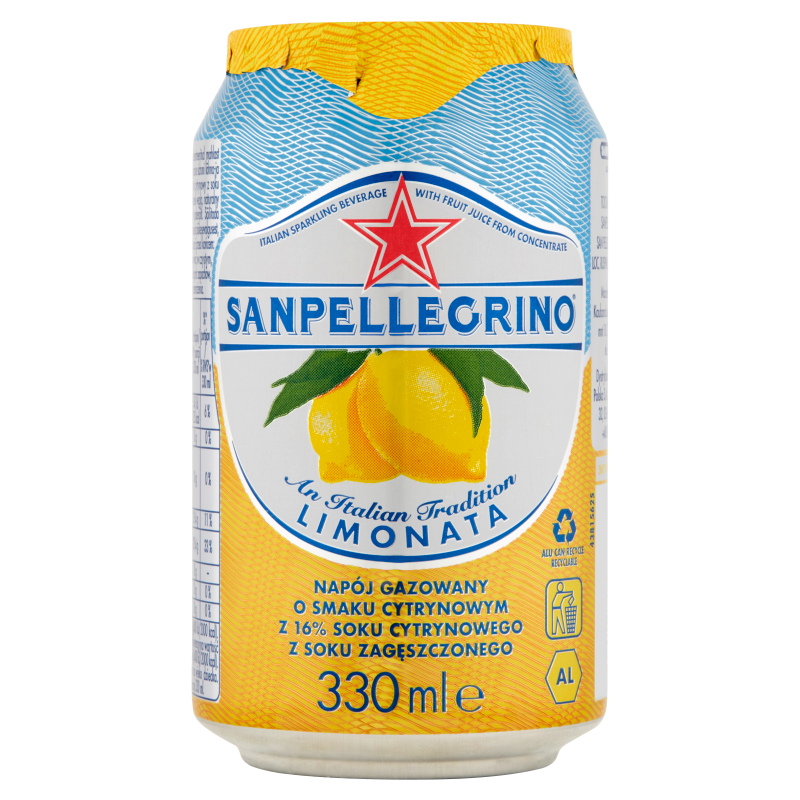 SAN PELLEGRINO Limonata Napój gazowany o smaku cytrynowym