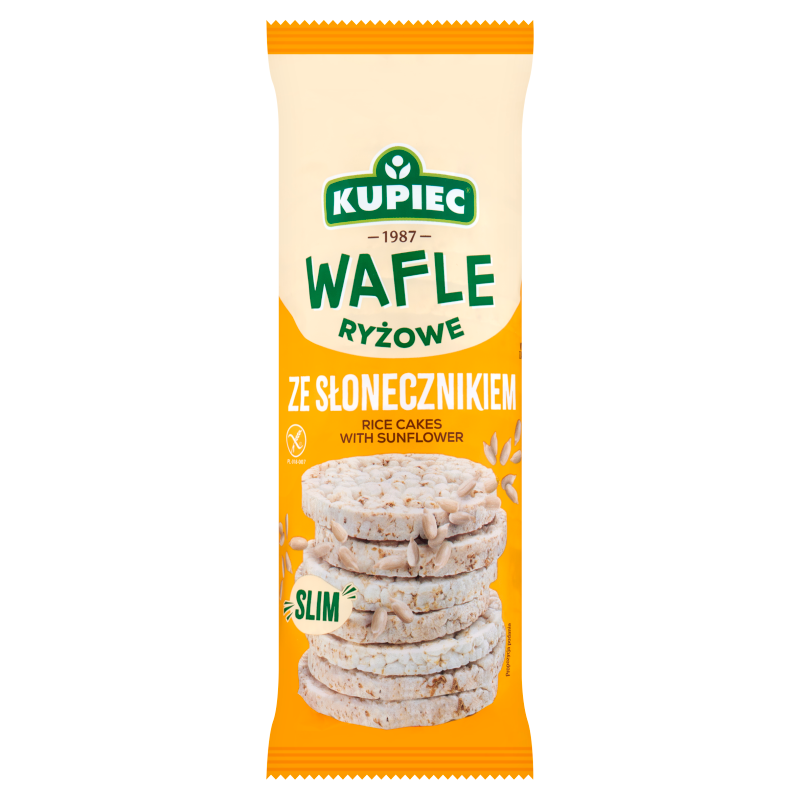 KUPIEC Wafle ryżowe ze słonecznikiem frisco.pl