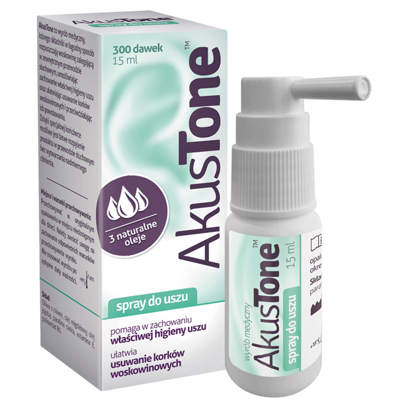 AKUSTONE Spray do uszu