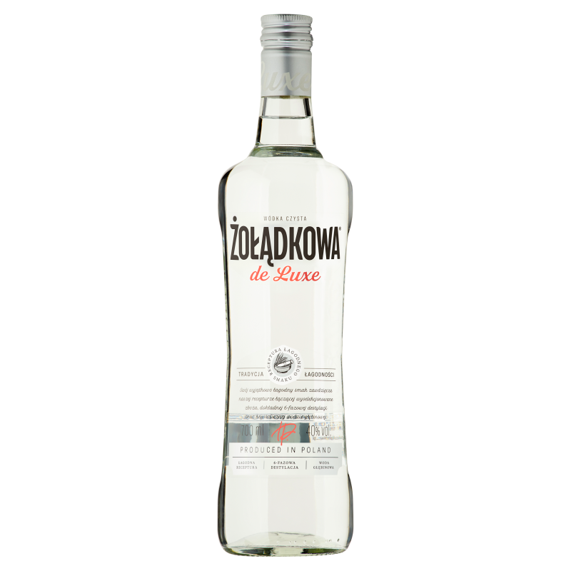 ŻOŁĄDKOWA Gorzka Wódka czysta De Luxe frisco.pl