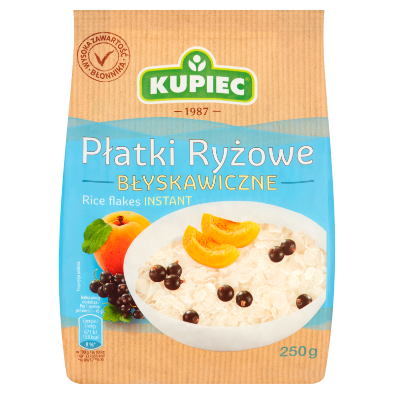 KUPIEC Płatki ryżowe błyskawiczne