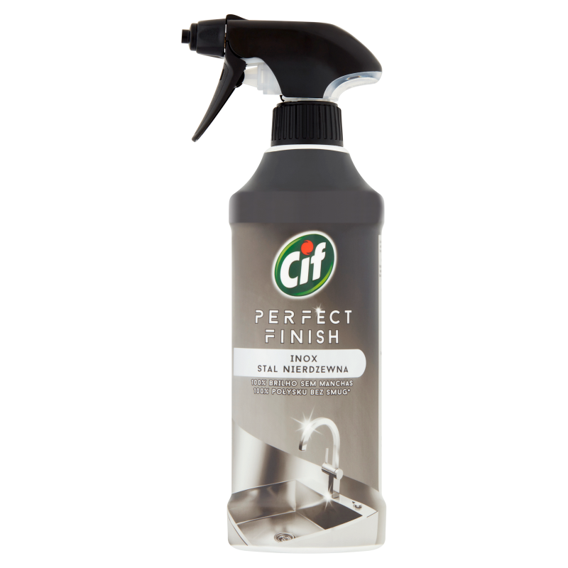 CIF Perfect Finish Płyn do czyszczenia stali nierdzewnej - spray