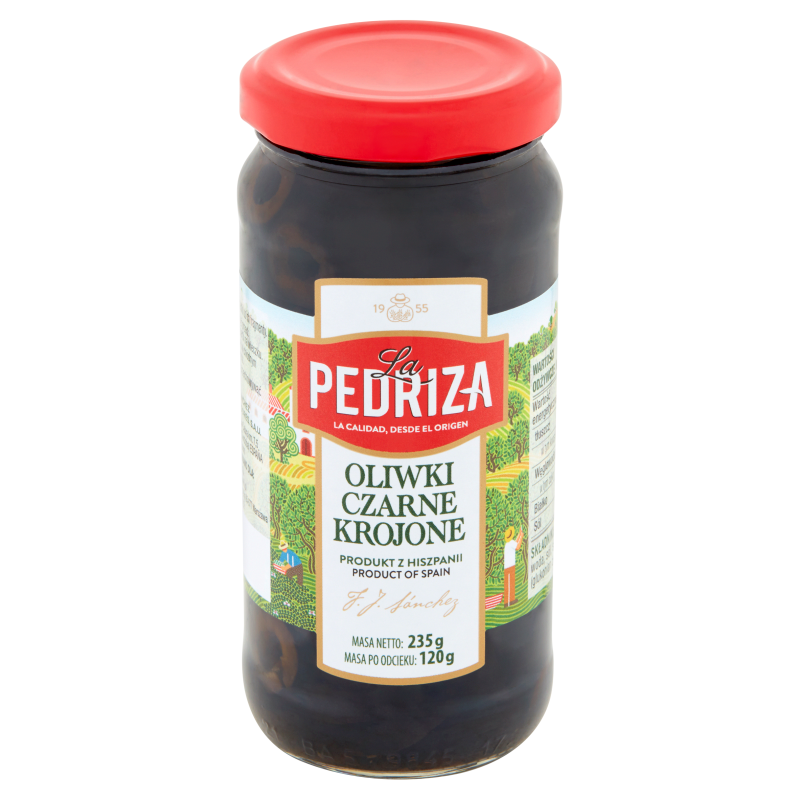 LA PEDRIZA Oliwki czarne krojone frisco.pl