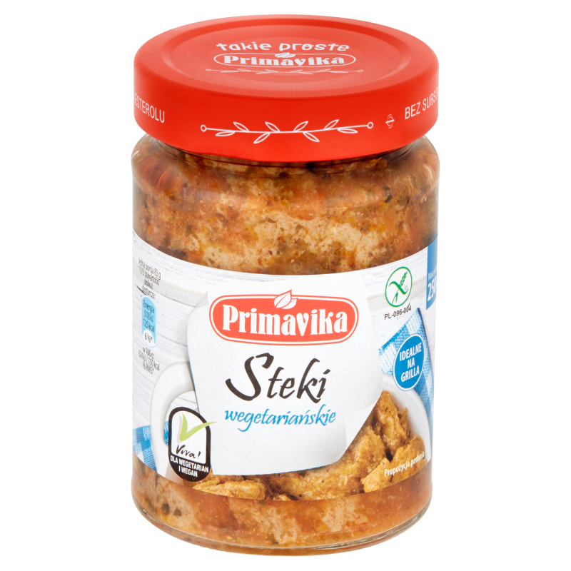 PRIMAVIKA Steki wegetariańskie bezglutenowe